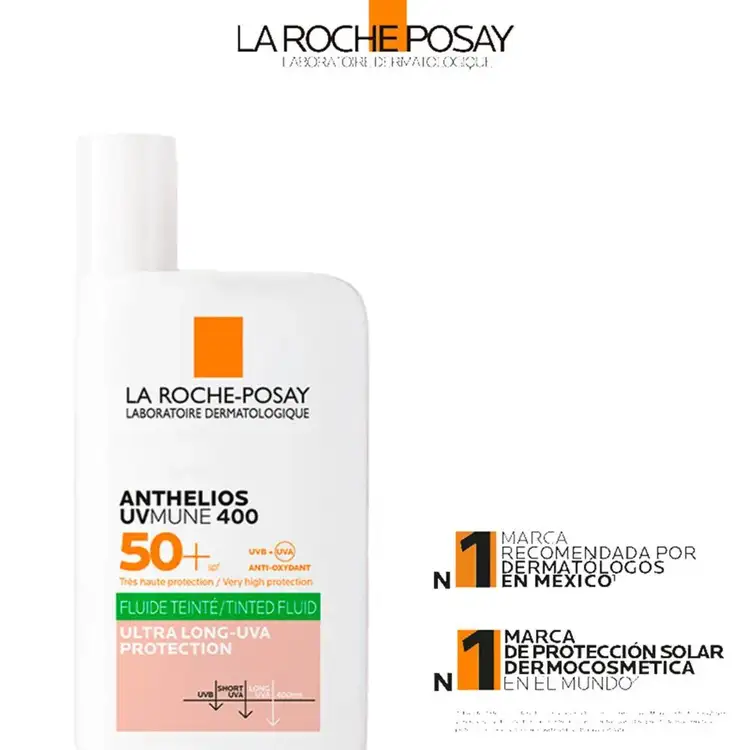 Anthelios - Protector solar facial, control de grasa