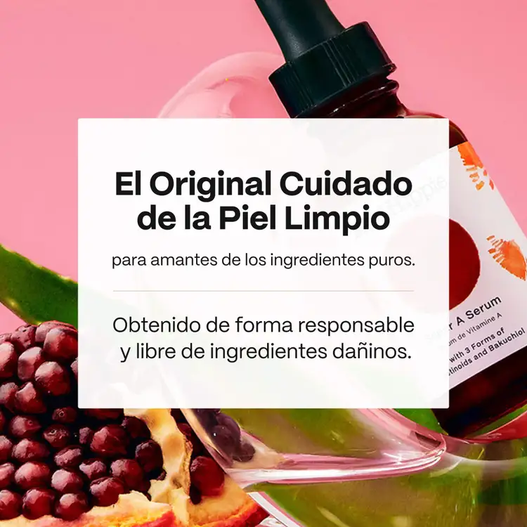 Super A - Suero facial, reduce la apariencia de piel dañada