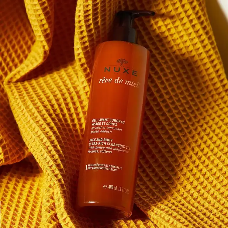 Rêve De Miel® Gel dermolimpiador limpia y desmaquilla suavemente