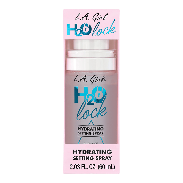 H2O Lock - Hydrating Setting Spray, spray fijador bifásico hidratante, 60 ml