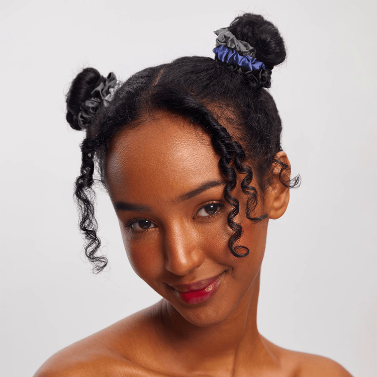 Satin Petite Scrunchies Scrunchies para cabello ideal para peinados