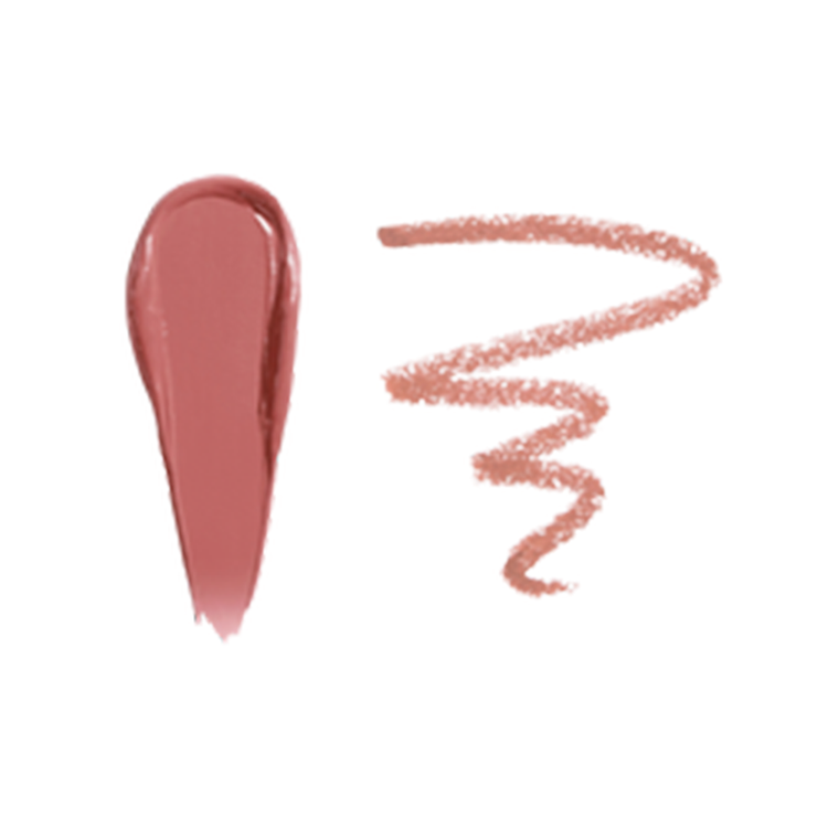 Kylie Velvet Lip Kit - Labial líquido y delineador, hasta 24h de duración continua