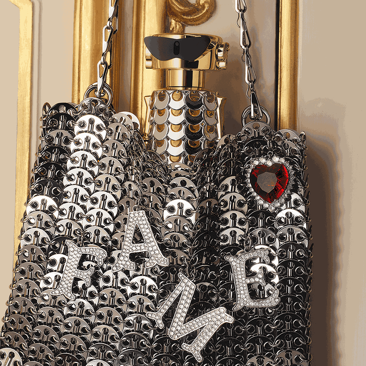 Fame - Set de regalo, eau de parfum 80 ml + loción corporal perfumada 100 ml + Fame eau de parfum 4 ml