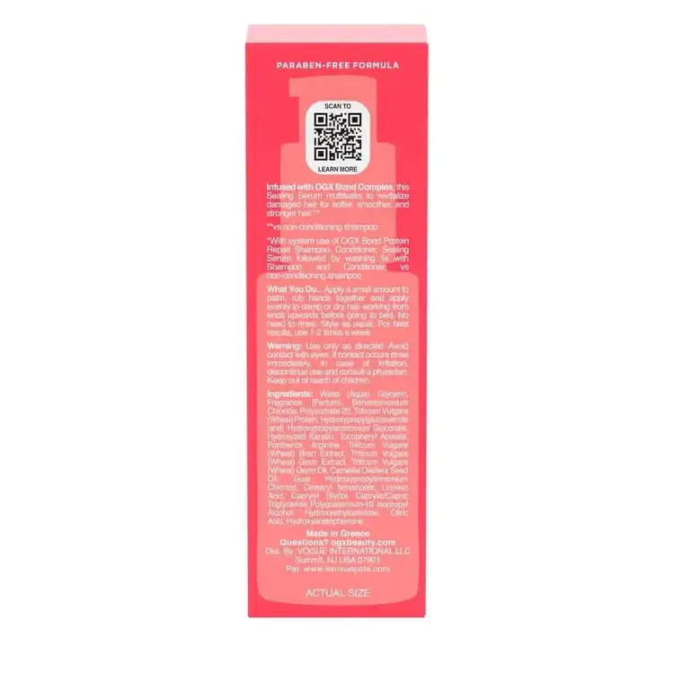 OGX Bond Repair All In One - Sérum capilar, sellador y reparador de puntas
