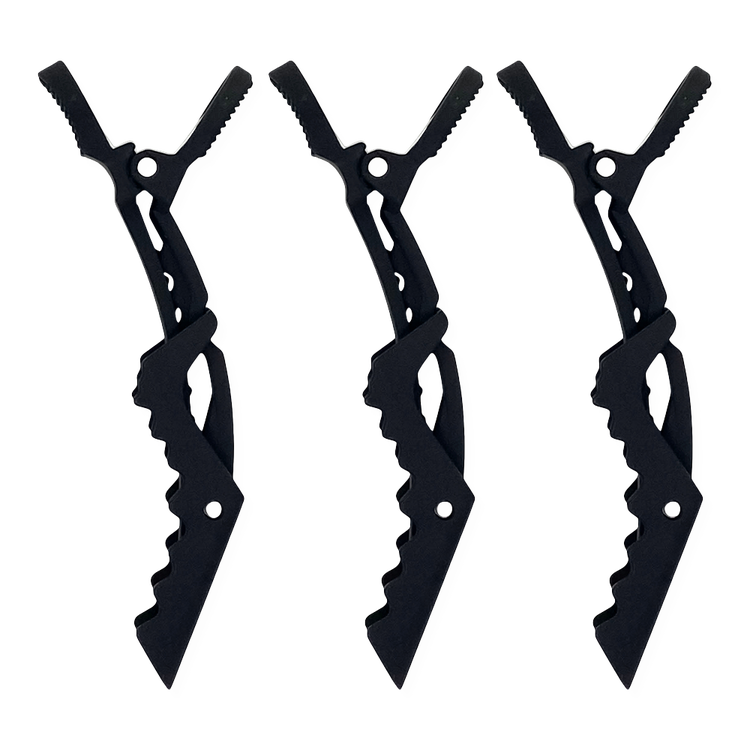 Pro Crocodile Blow Drying Clips - Clips para cabello, sujeta sin deslizamientos