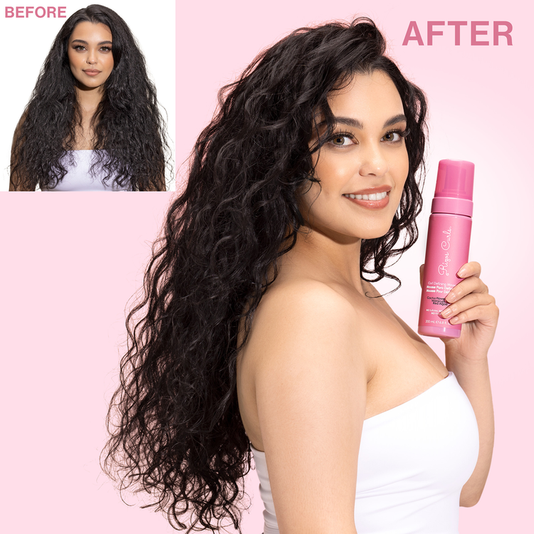 Curl Defining Espuma definidora combate el frizz