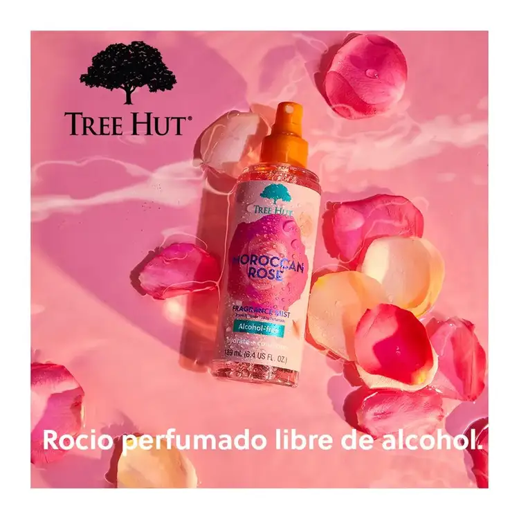 Tree Hut Fragrance Mist Moroccan Rose Perfume fragancia corporal