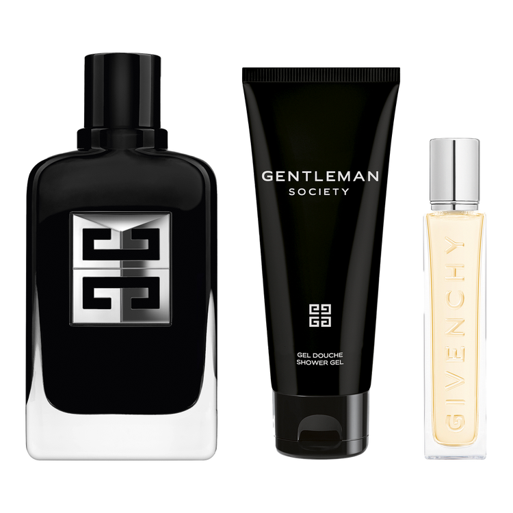 Gentleman Society Eau de Parfum Estuche de Regalo Gentleman Society Eau de Parfum de 100 ml, gel de ducha de 75 ml, spray de viaje recargable de 12,5 ml