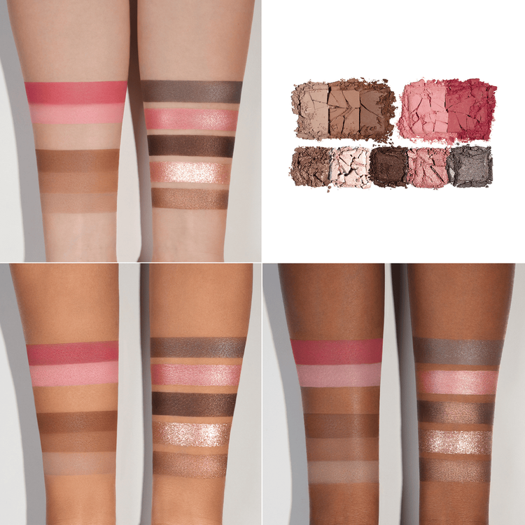 HY-PER Natural Face Palette Paleta para ojos y mejillas con sombras y rubores cremosos sombras, rubores y bronceadores/contornos.