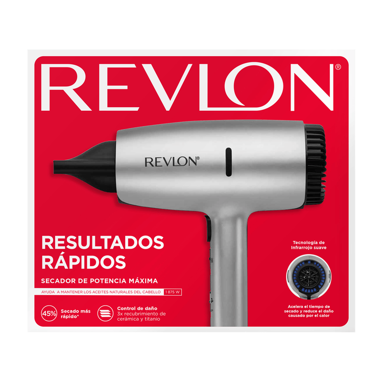 Dry Max - Secador de cabello, secado rápido con menos frizz