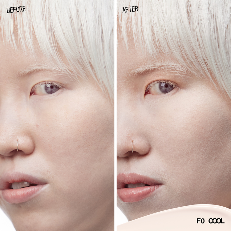 The Performer Skin-Focused Foundation - Base construible y transpirable, de cobertura media