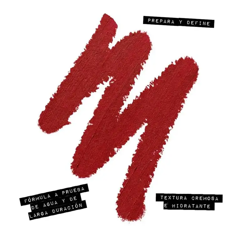 24/7 Lip Pencil - Lápiz labial, fórmula cremosa e hidratante