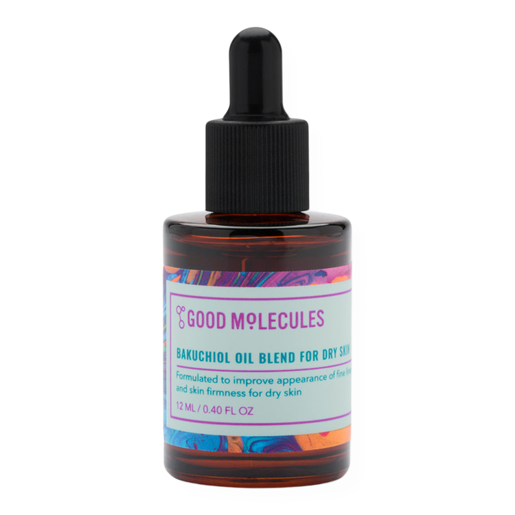 Bakuchiol Oil Blend for Dry Skin Suero para piel seca reafirma, da volumen e hidrata.
