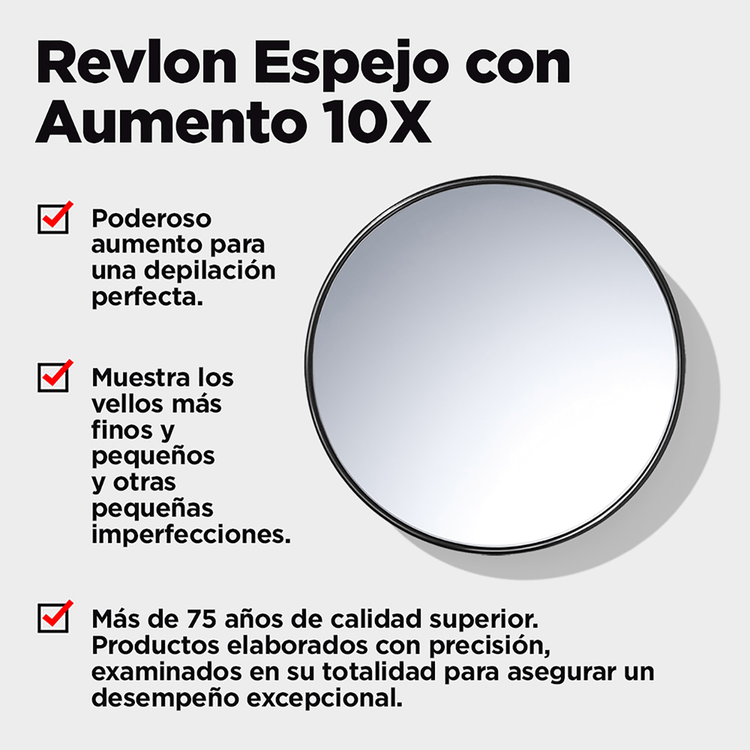 Revlon Bt Espejo para uso durante la ducha