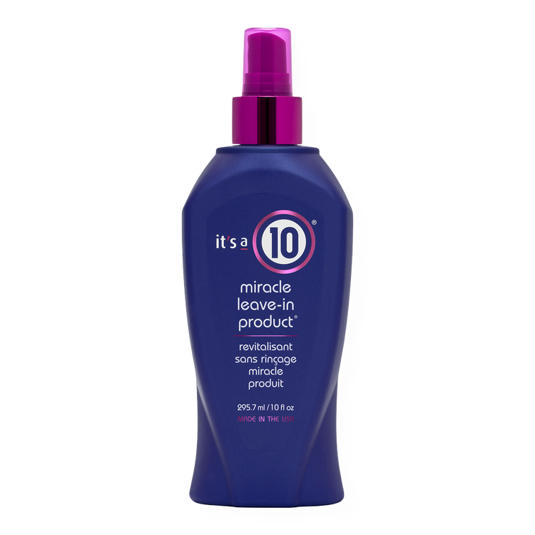 Miracle Leave-In Product Spray para brillo capilar combate el frizz