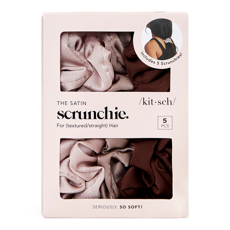 Satin Hair Scrunchies - Scrunchies para cabello, peina sin dejar marcas