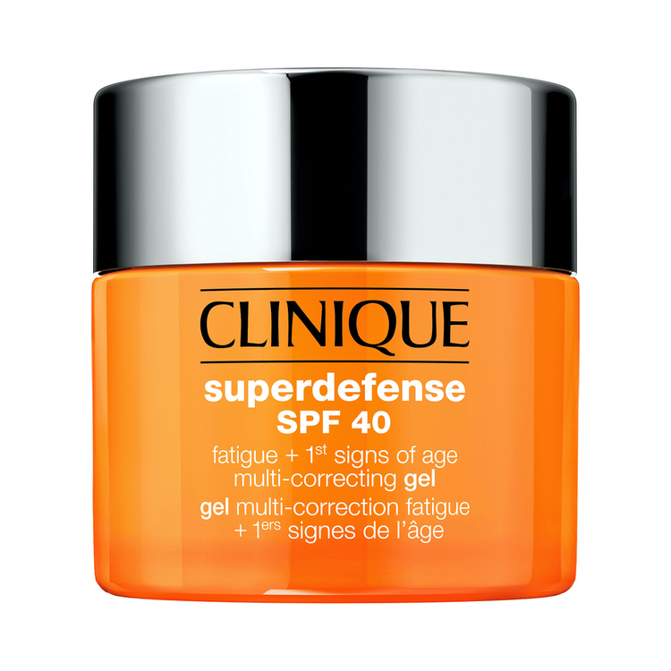 Superdefense™ Spf 40 Fatigue + 1St Signs Of Age Multi-Correcting Gel Gel hidratante brinda sensación refrescante