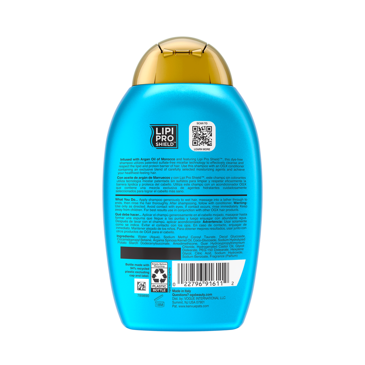 OGX Renewing Argan Oil Of Morocco - Shampoo, con aceite de argán