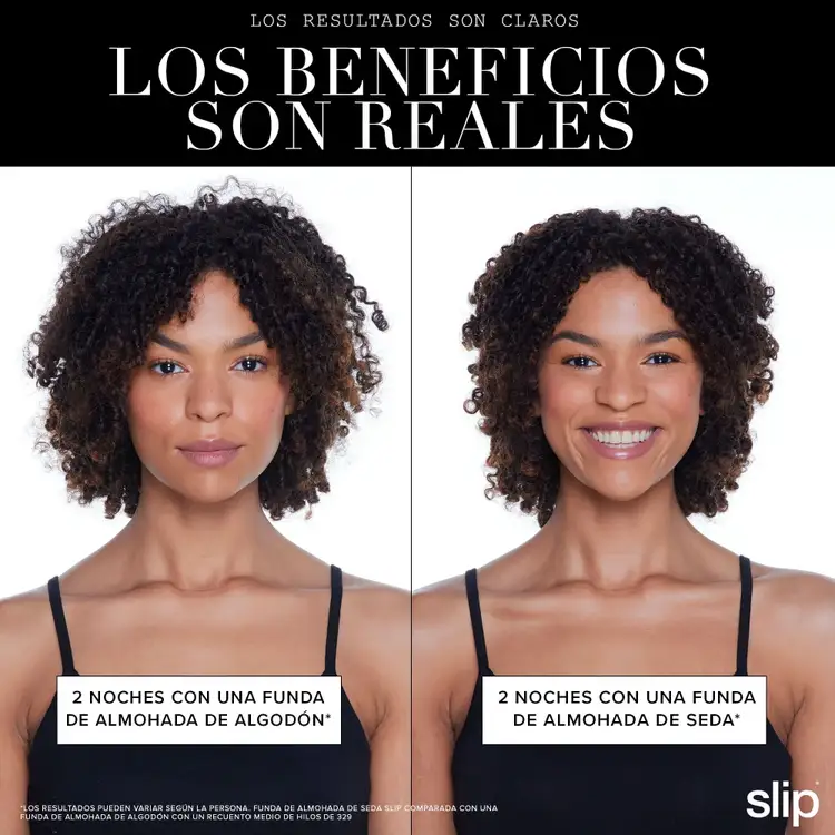 Pure Silk - Funda para almohada, anti cabello despeinado