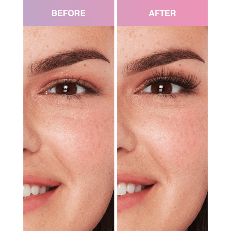 Press On 12 Count Wispies Volume Pestañas postizas pre-pegadas pestañas pre-pegadas con volumen plumoso.