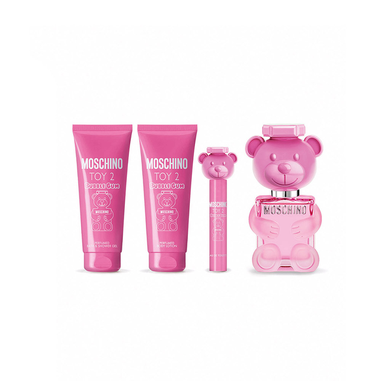 Toy Bubblegum - Set de regalo, Eau de Toilette 100 ml + Shower gel + mini + Body Lotion
