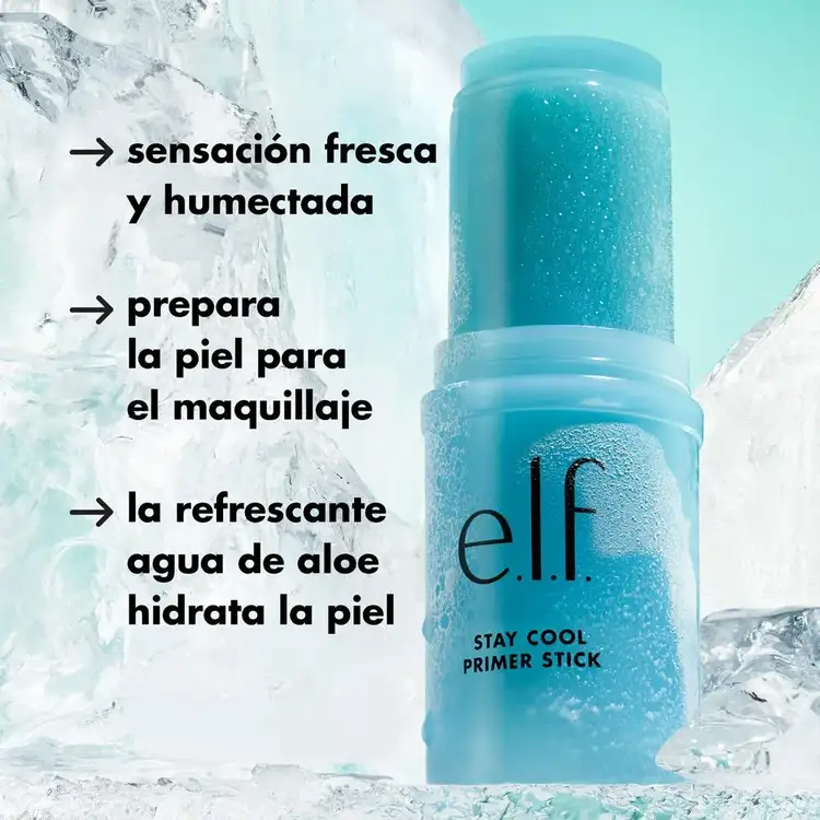 e.l.f. Stay Cool Primer Stick Primer en barra de gel refrescante