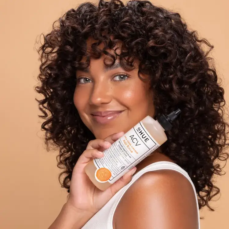 Acv Rinse Enjuague para el cabello con vinagre de manzana sustituto del shampoo que protege el color