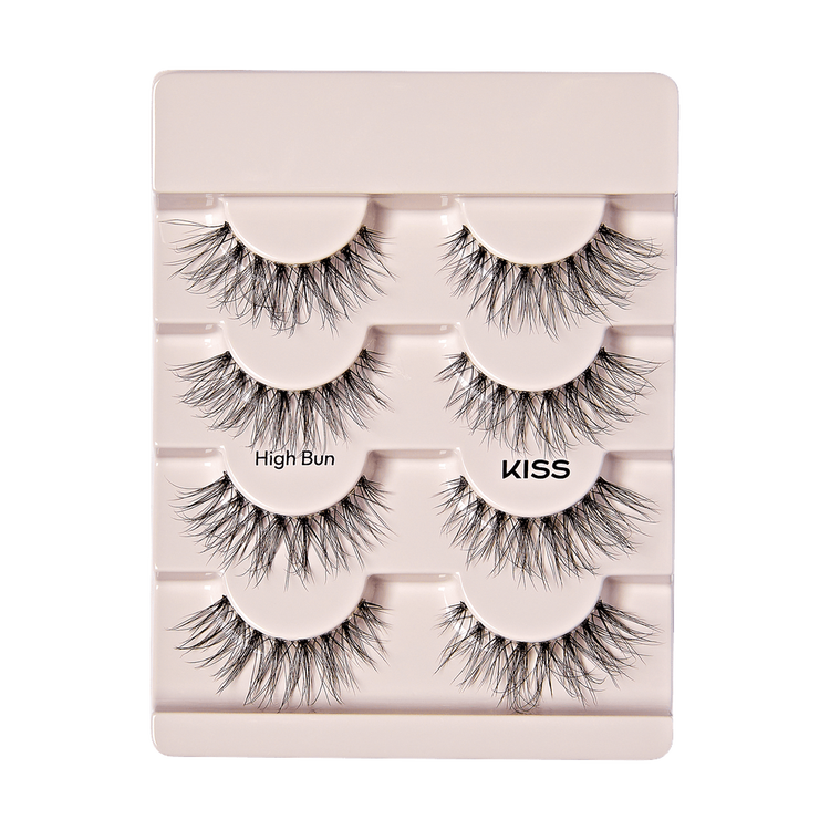 The New Natural Pestañas de tira curvatura suave, estilo elegante