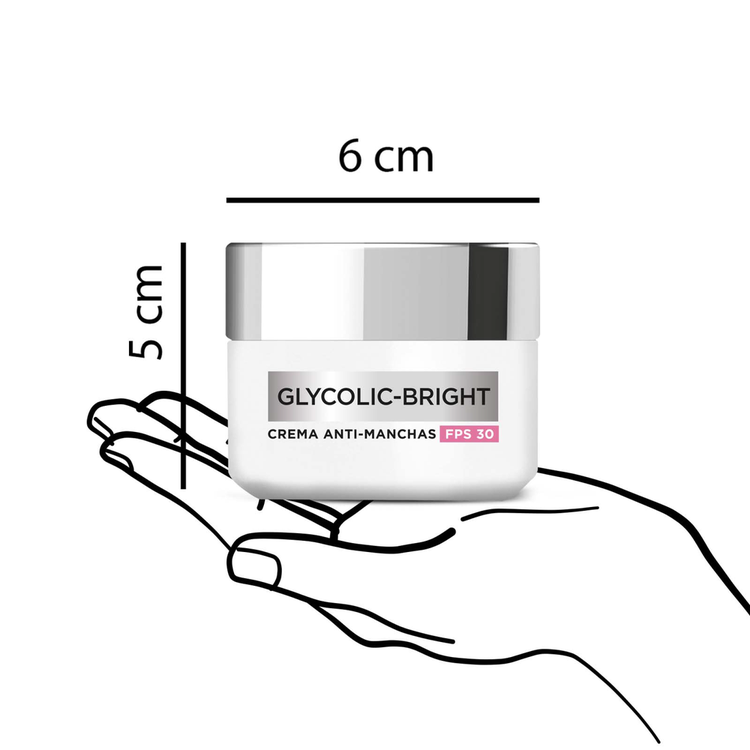 L'Oreal Paris Glycolic Bright Crema Dia Suero facial reduce manchas