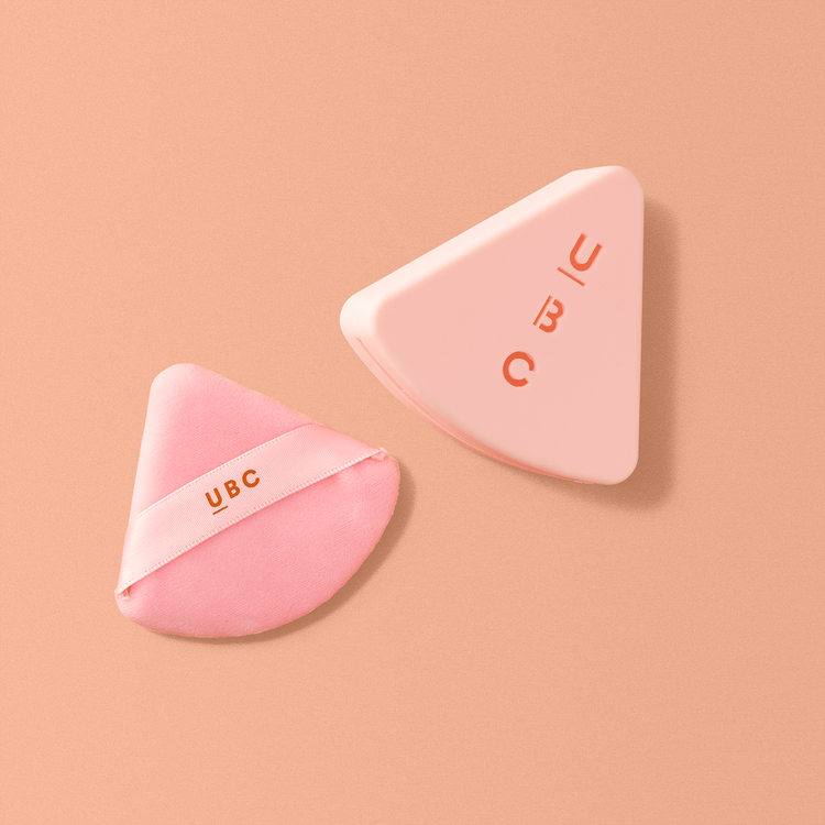 Powder Puff Borla para polvo ideal para viaje