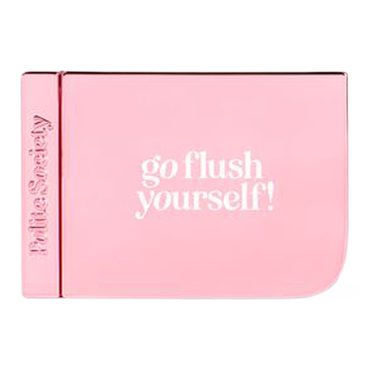 Go Flush Yourself Blush & Highlight Face Paleta de rubores e iluminador iluminación y color natural para el rostro