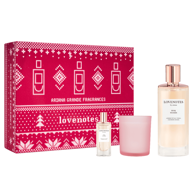 Lovenotes - Set de regalo, Eau de Parfu, 125 ml + mini + vela