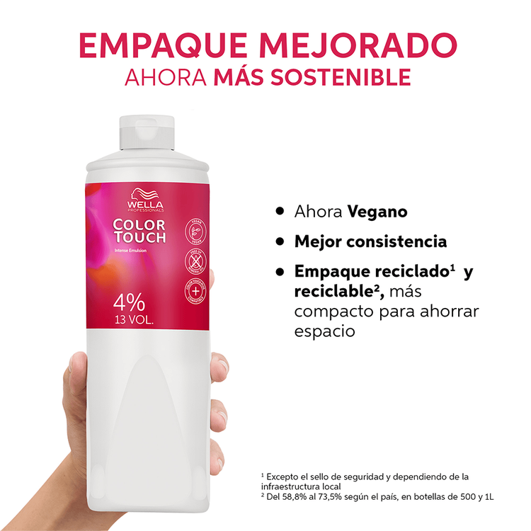 Color Touch - Emulsión, fiel al tono en todo cabello