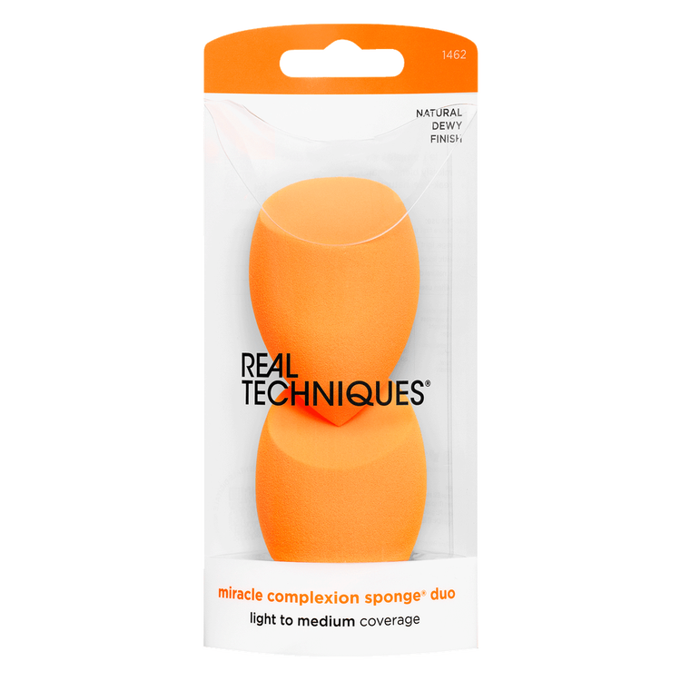 Miracle Complexion Sponges - Paquete de 2 esponjas, para aplicación de maquillaje