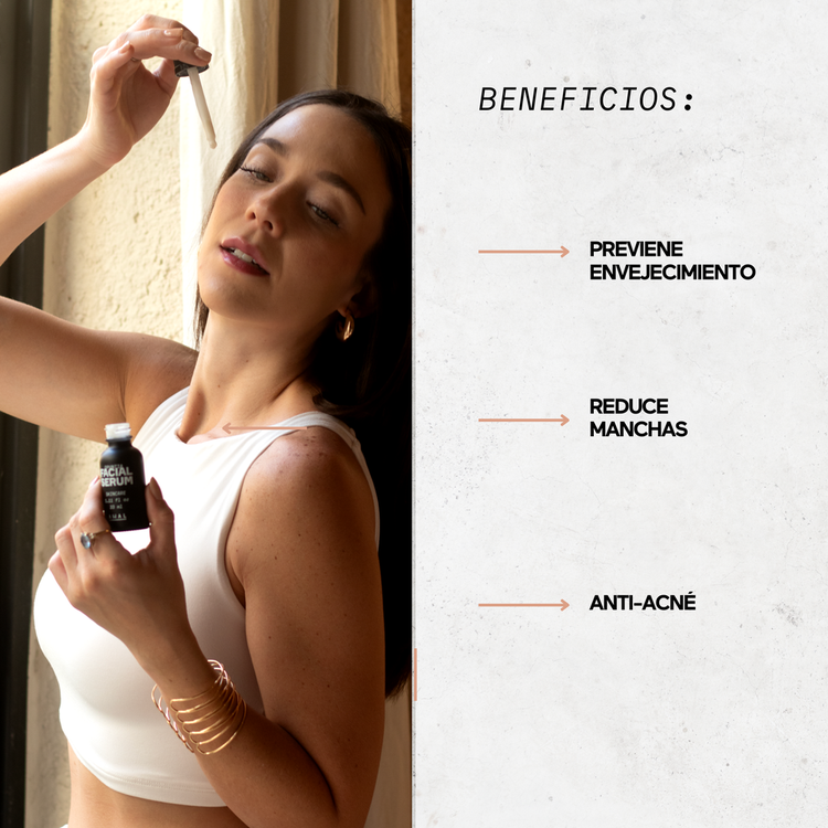 Facial Serum Serum facial fácil absorción antiedad