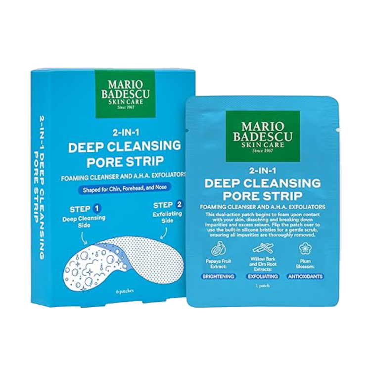 Deep Cleansing - Parches exfoliantes de poros, ayuda a eliminar puntos blancos y negros