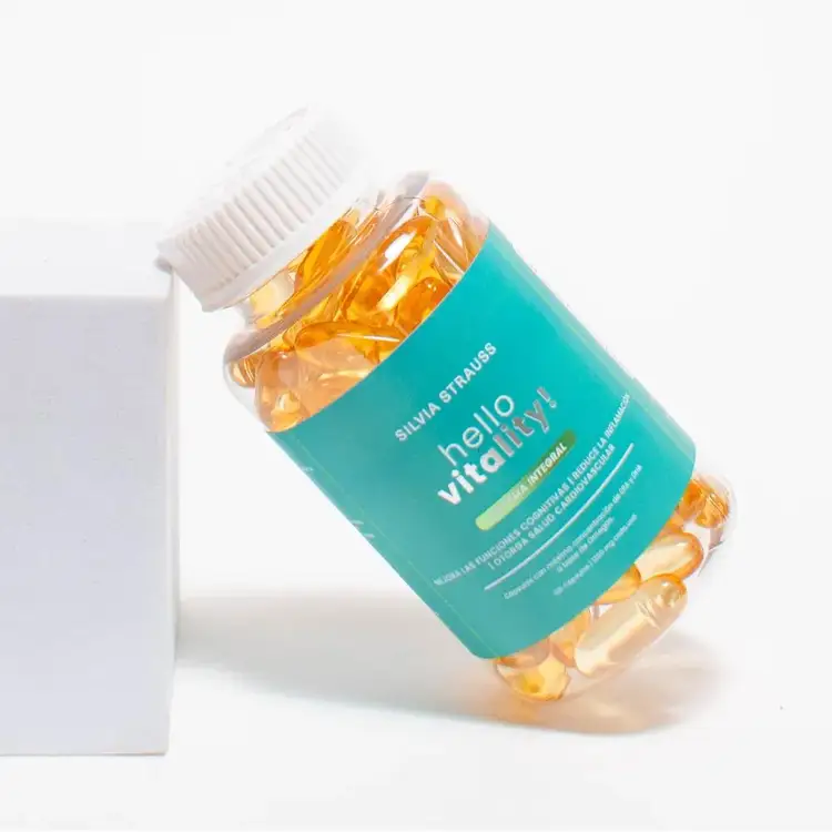 Vitaminas - Suplemento alimenticio, salud cardiovascular, cerebral y ocular con omega 3 puro