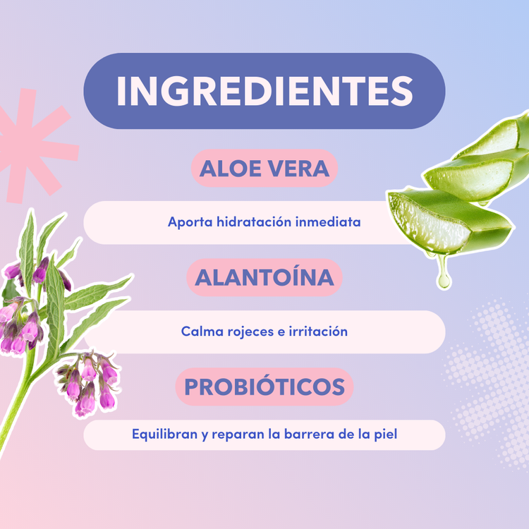 Soothing Probiotic Foam 200 ML - Espuma facial, con aloe vera