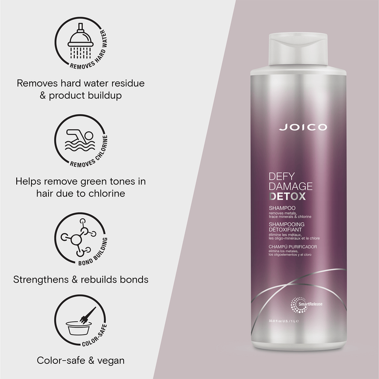 Defy Damage Detox Shampoo limpieza profunda