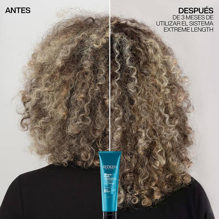 Extreme Length - Mascarilla, fortalecedora anti-quiebre