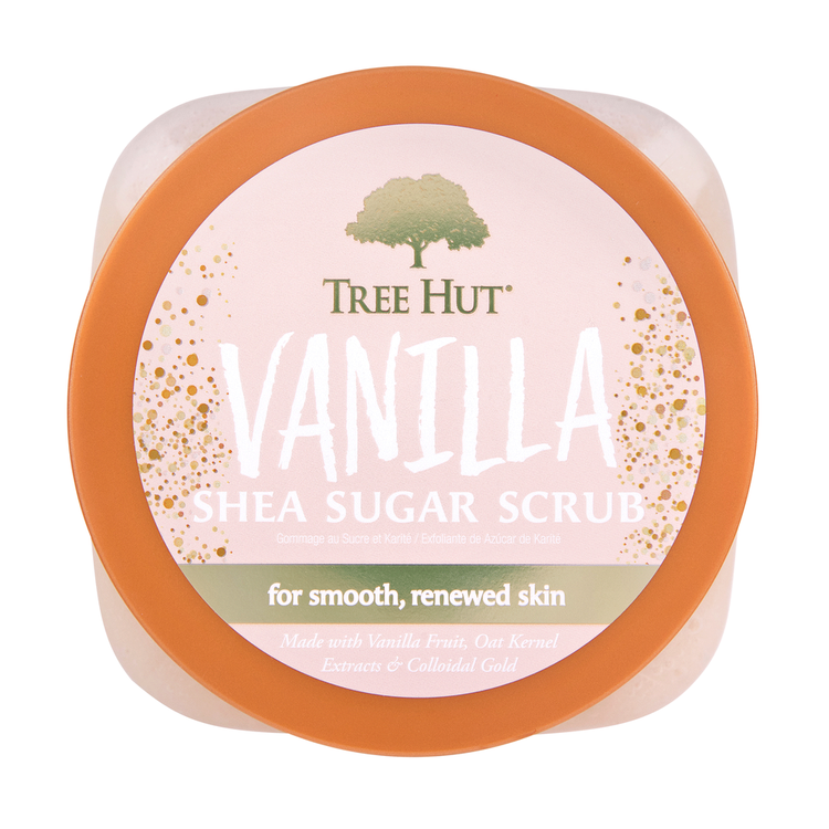 Shea Sugar Scrub Vanilla - Exfoliante corporal, deja la piel suave y tersa