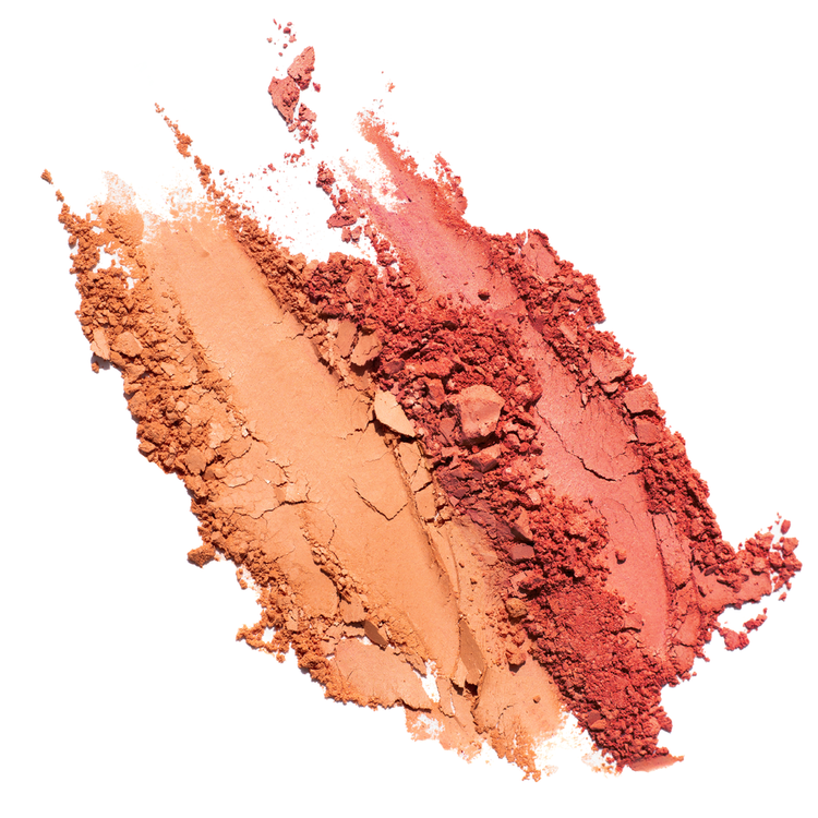 Rice Powder Blush Blush de arroz absorbe la grasa y ofrece avabado mate