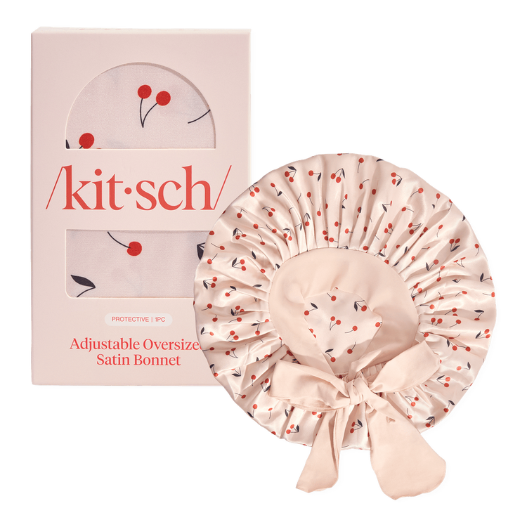 Satin Gorro de satén ajustable reduce la fricción