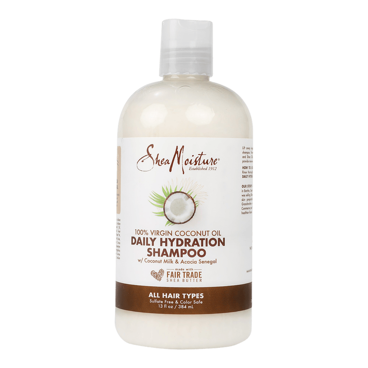 Virgin Coconut Shampoo limpia, hidrata y da brillo