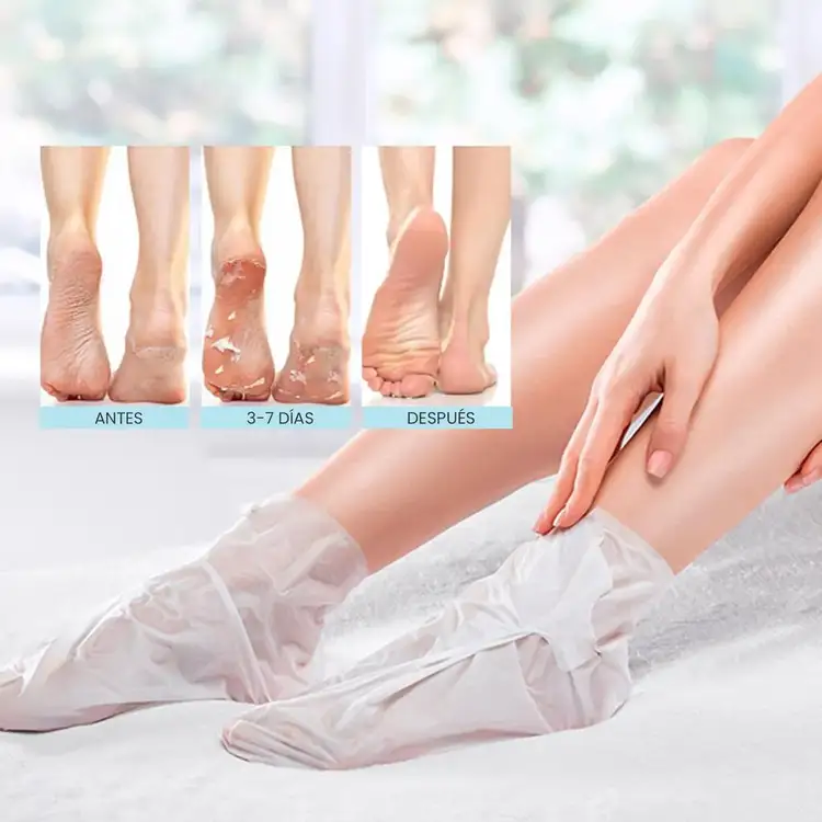 Changing - Mascarilla para pies, elimina impurezas y células muertas