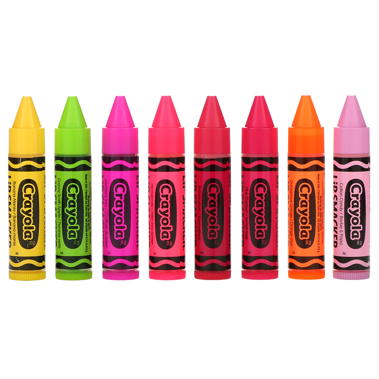 Crayola Bálsamos labiales perfecto para el uso diario