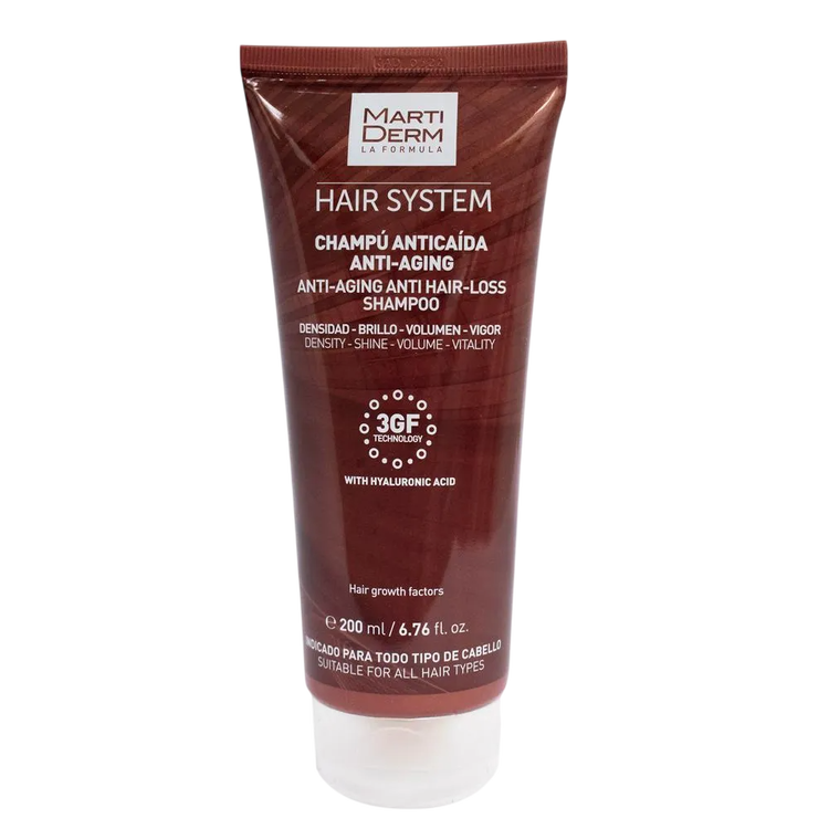Hair System - Shampoo anticaída, combate el envejecimiento capilar