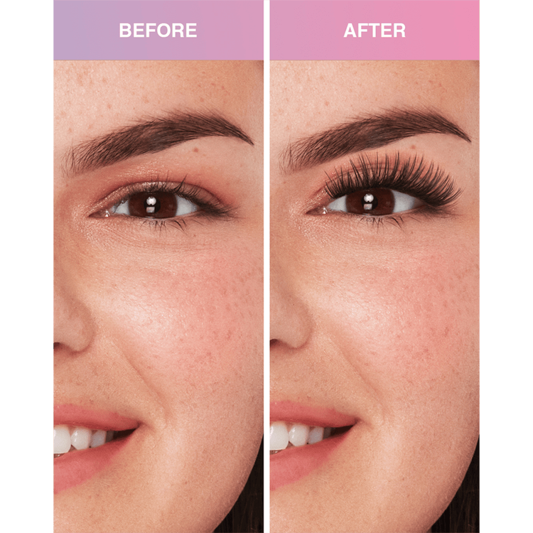 Press On 60 Count Faux Mink Natural Pestañas postizas pre-pegadas pestañas pre-pegadas faux mink naturales.