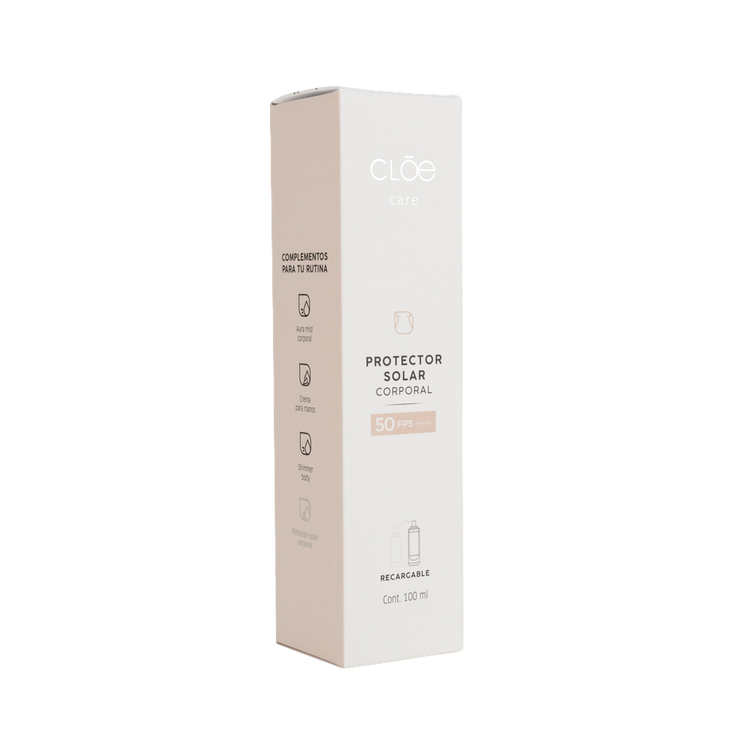 Protector solar corporal, con FPS 50