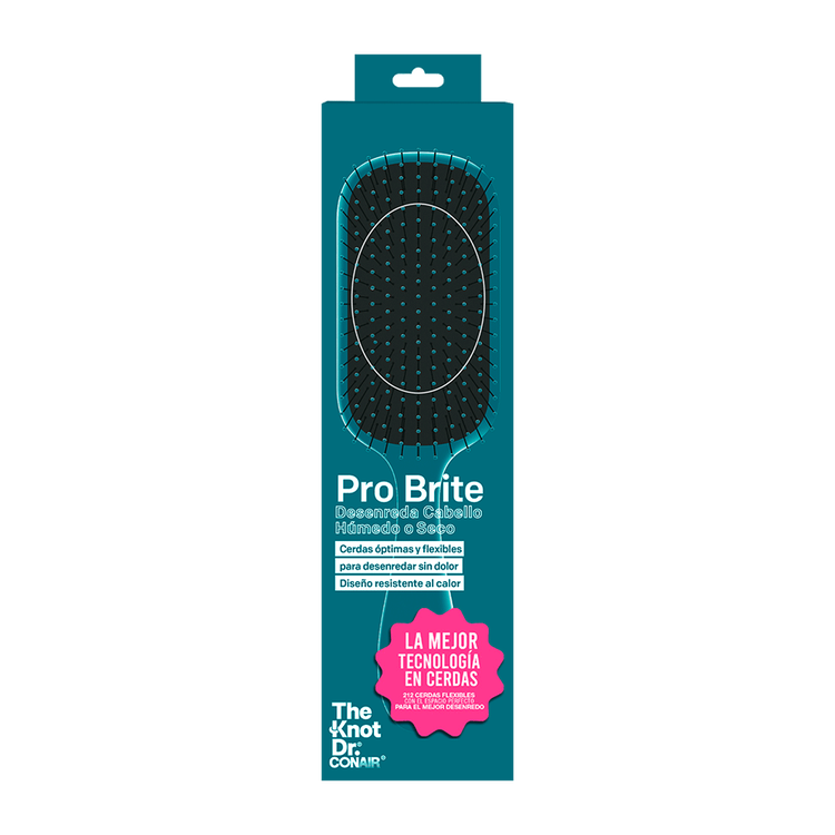 Knot Dr Conair - Cepillo ovalado color verde
